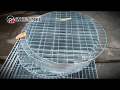 鉄格子床 鉄格子プラットフォーム 曲がったバー