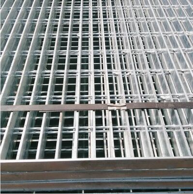 工業歩道のための高強度溶接式防滑蛇口圧縮耐腐蝕鋼格子