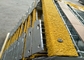 T6黄色い滑り止めが付いた前進の低炭素鋼鉄が付いている鋼鉄耳障りな階段踏面 サプライヤー