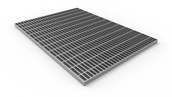 軟鋼25X5mm亜鉛メッキベアリングバーグレーチングサプライヤー標準6.0メートル