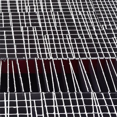 溶融亜鉛めっき溶接鋼製グレーチング、カスタマイズ可能なプラットフォームキャットウォーク用