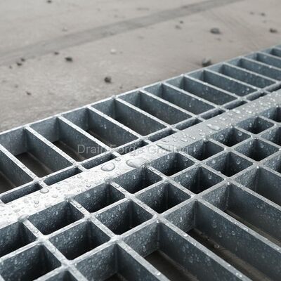 滑り止め工業用床材向けカスタマイズ可能な亜鉛メッキステンレス鋼グレーチング